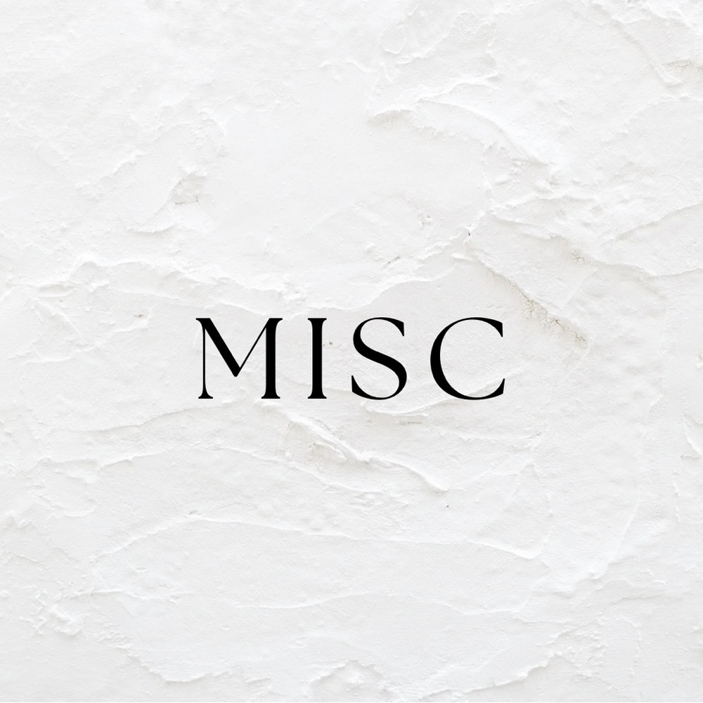 Miscellaneous